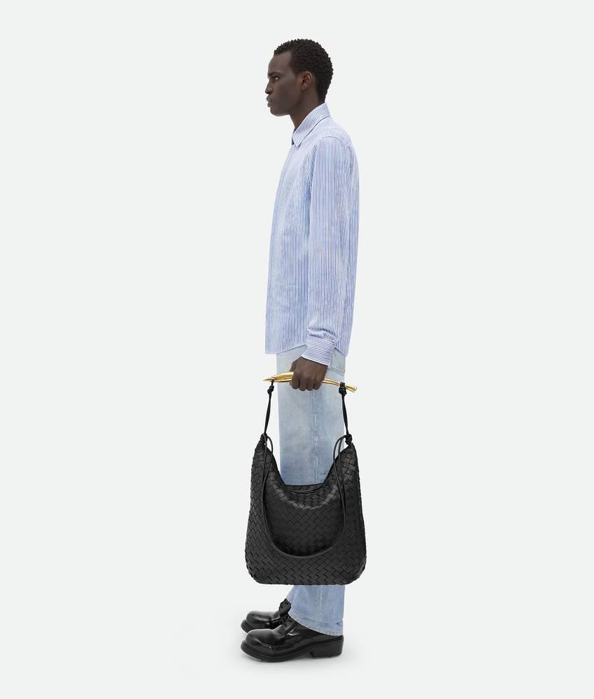 Men's Sardine Hobo in Black Product Image