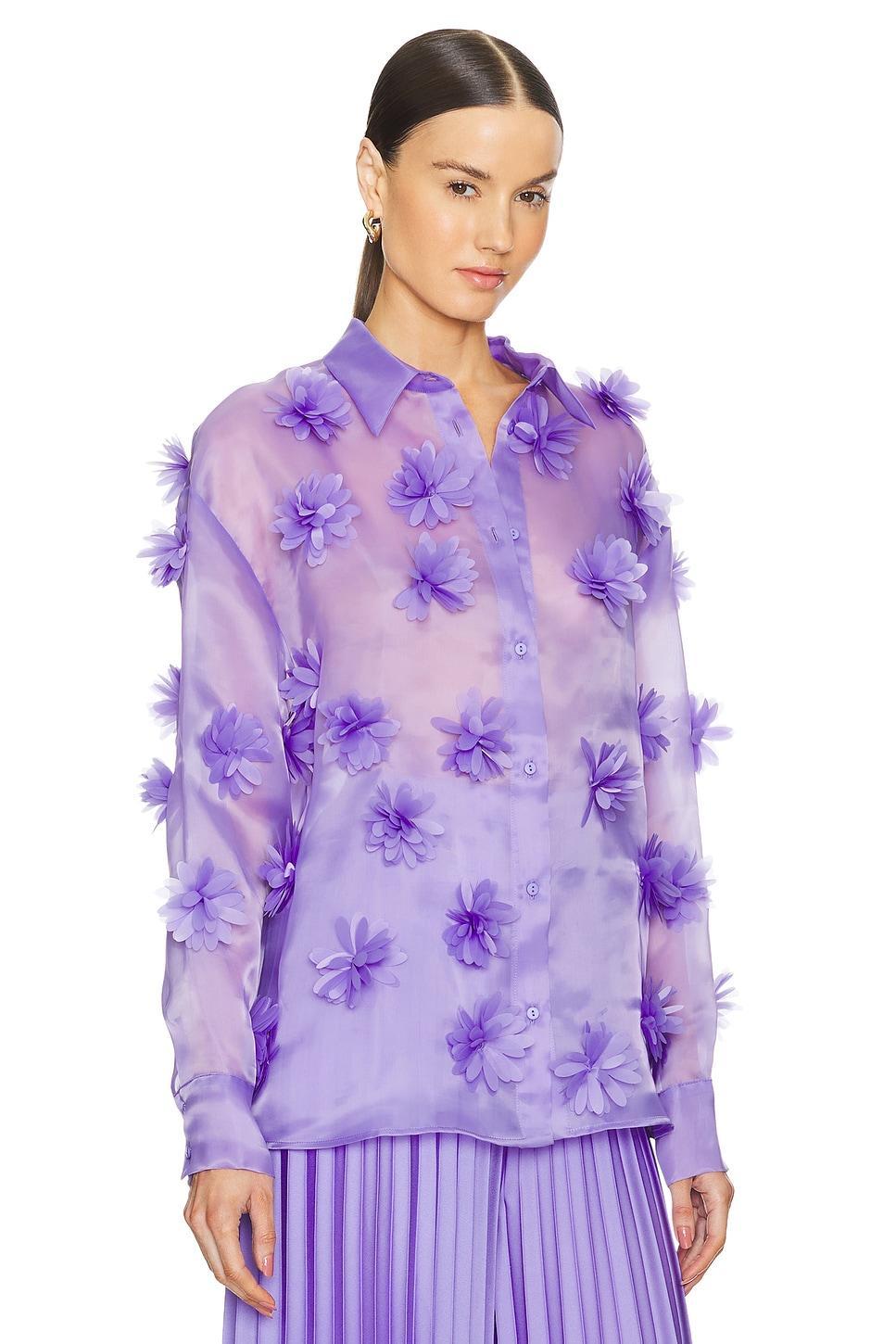 Emersyn Flower Shirt SELEZZA LONDON Product Image
