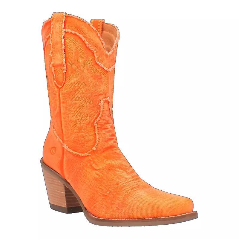 Dingo Yall Need Dolly Denim Western Mid Boots Product Image
