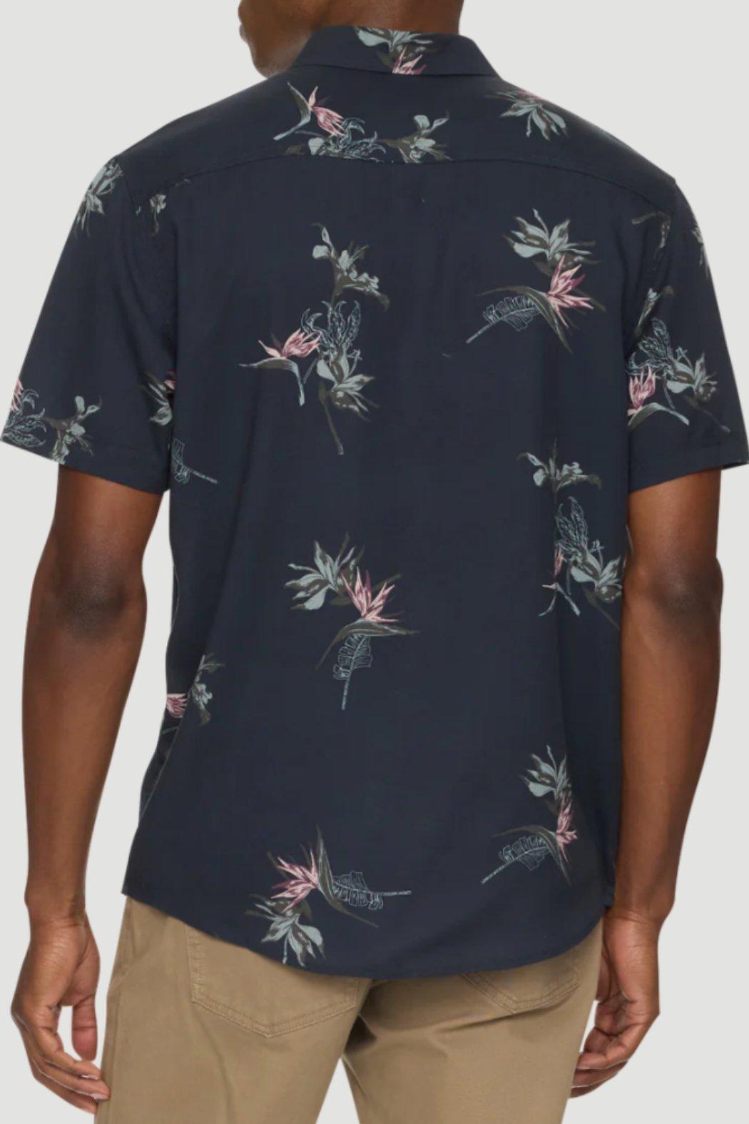 Charleston Tropical Print Shirt Product Image
