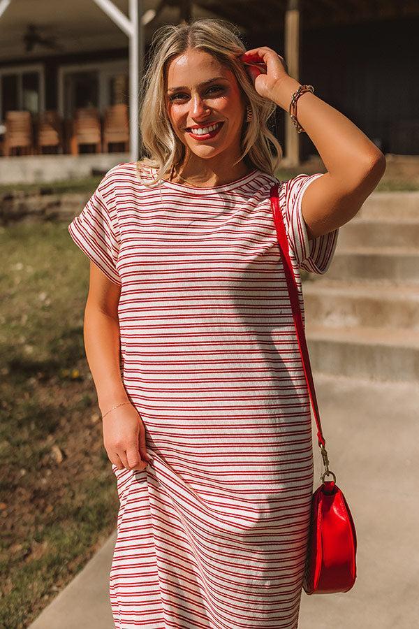Sweet Tea Sippin' Stripe Maxi Dress Product Image