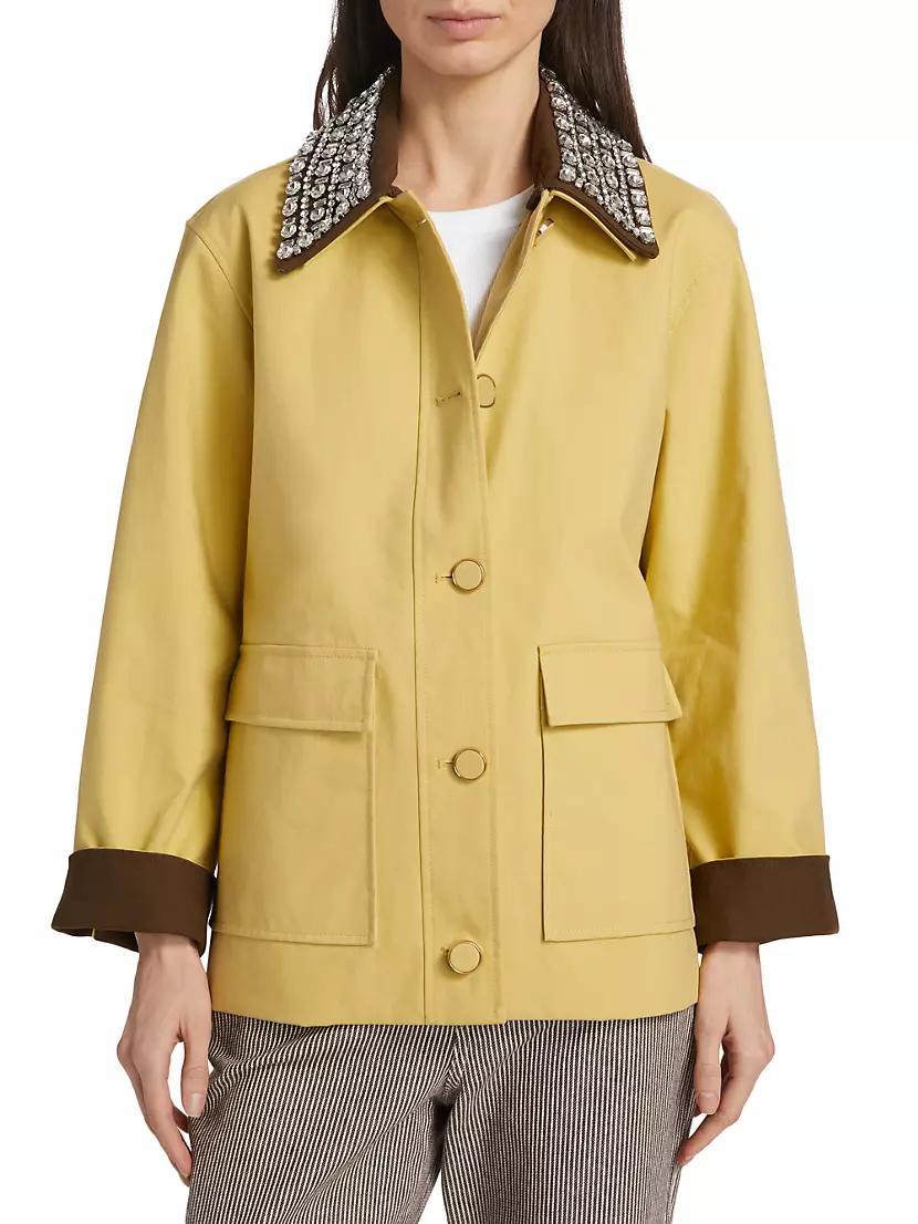 Arlen Embellished Dickey Coat Product Image