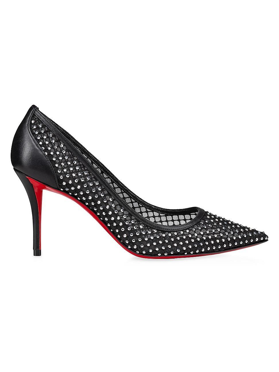 Womens Apostropha 80MM Mesh Strass Pumps Product Image