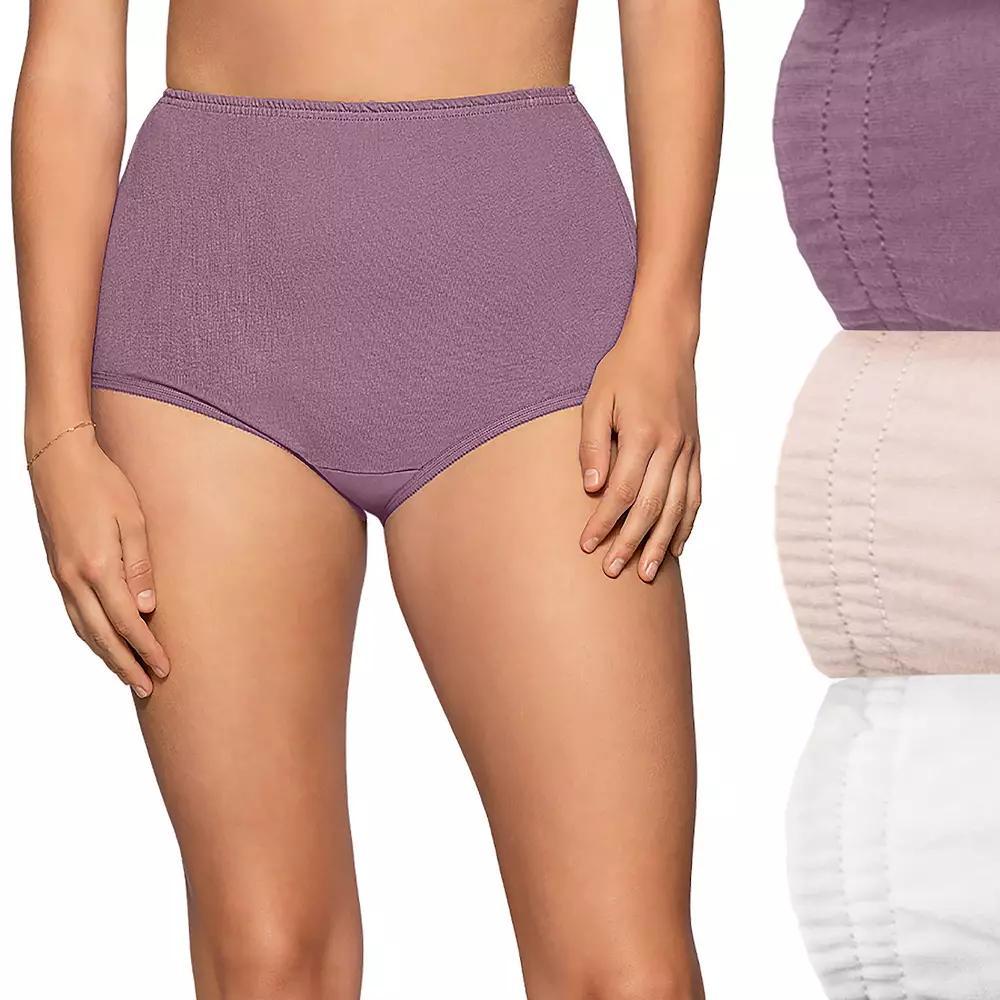 Womens Vanity Fair Lingerie Perfectly Yours Ravissant 3-Pack Brief Panty Set 15711 Product Image