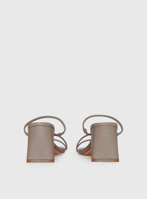 Billini Yazmin 2.0 Heels Dark Taupe Product Image