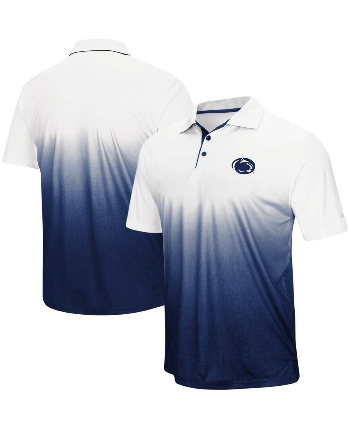Mens Colosseum Gray Colorado State Rams Magic Team Logo Polo Product Image