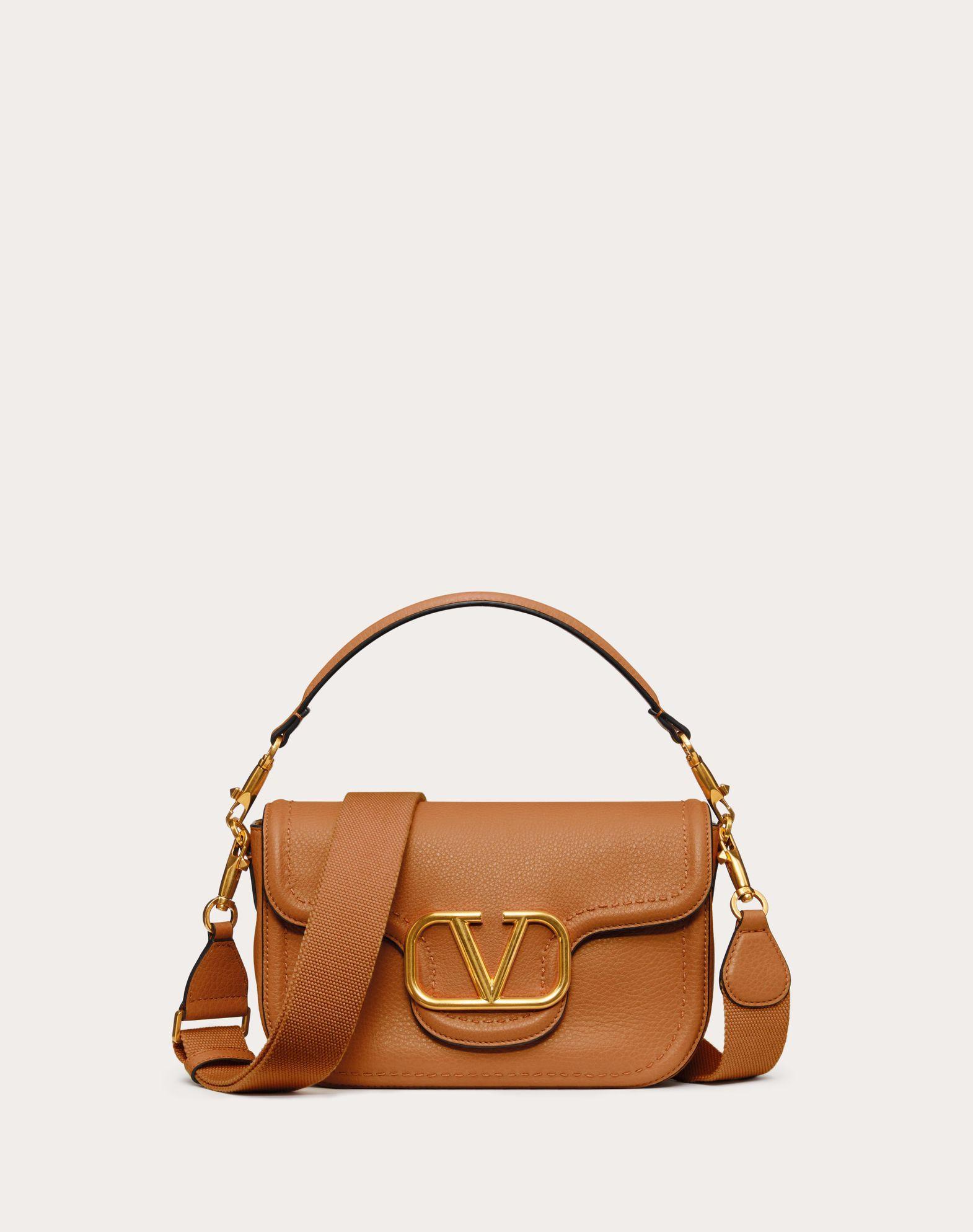 Valentino Garavani Alltime Grainy Calfskin Shoulder Bag Product Image