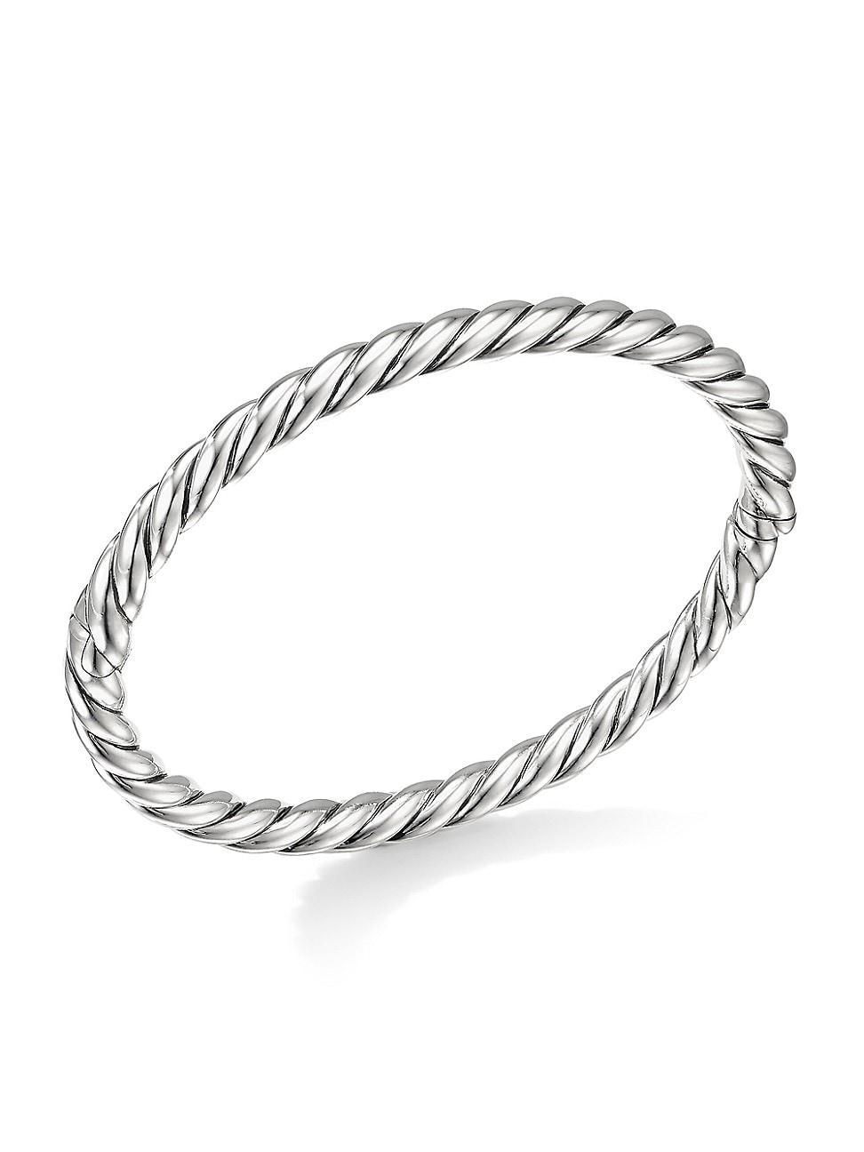 David Yurman Cable Classics Bracelet with Amethyst and Gold Product Image