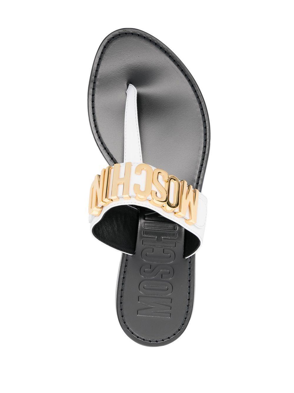 logo-lettering flip-flops Product Image