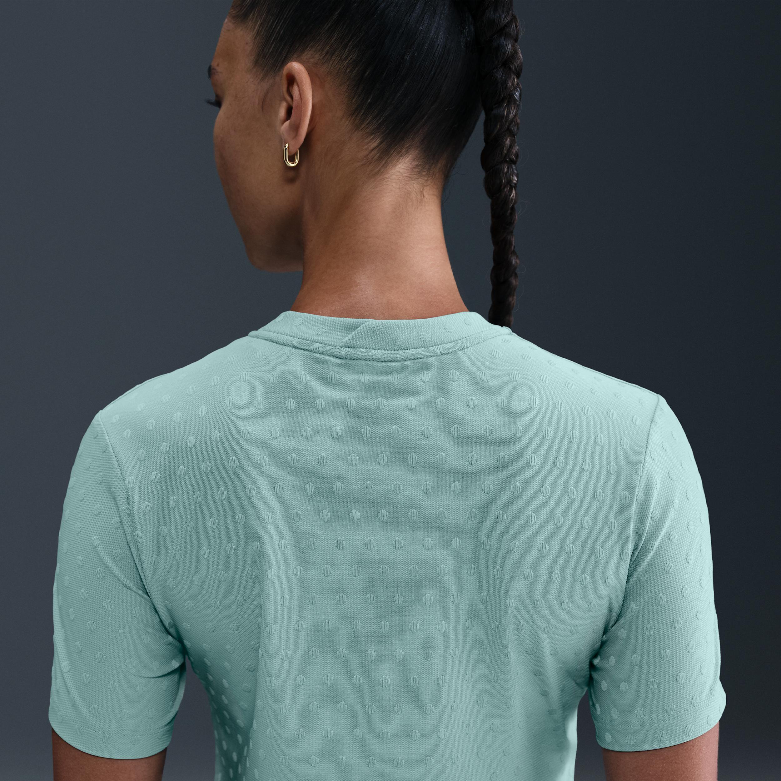 Nike Tour Women's Dri-FIT Short-Sleeve Blade Jacquard Golf Polo Product Image
