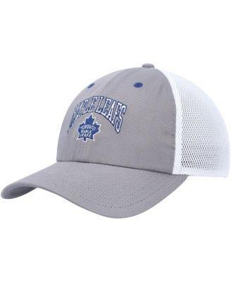 Mens adidas Gray Toronto Maple Leafs Tonal Slouch Trucker Adjustable Hat - Gray Product Image
