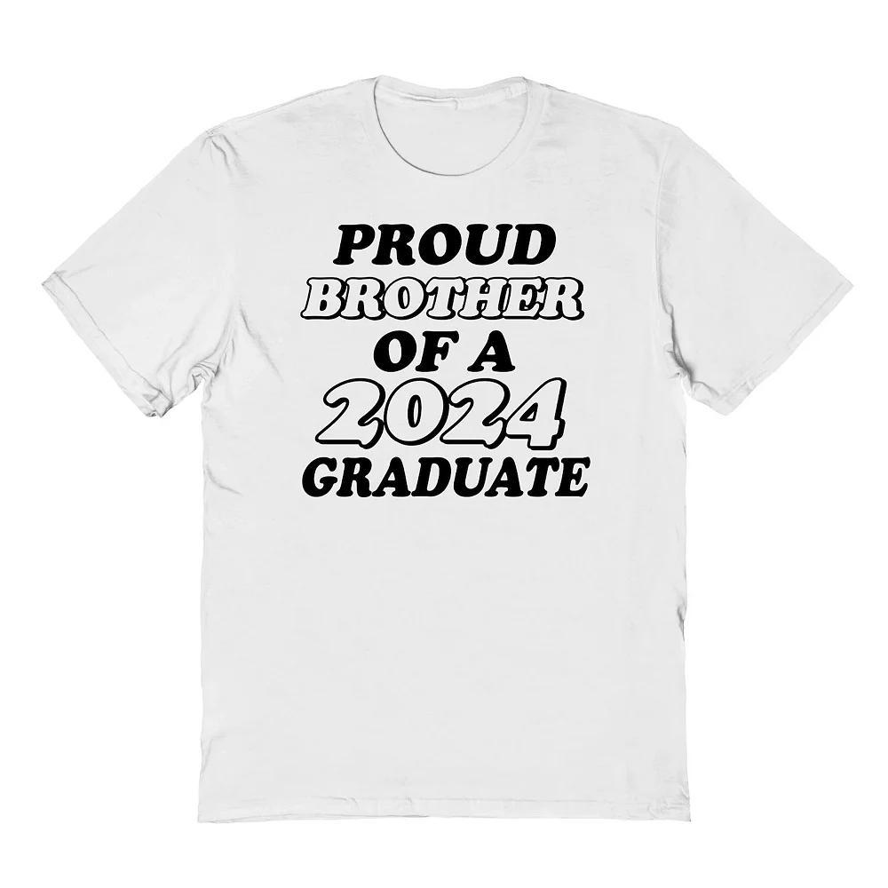 Mens COLAB89 by Threadless Proud Brother Of A 2024 Graduate Graphic Tee Product Image