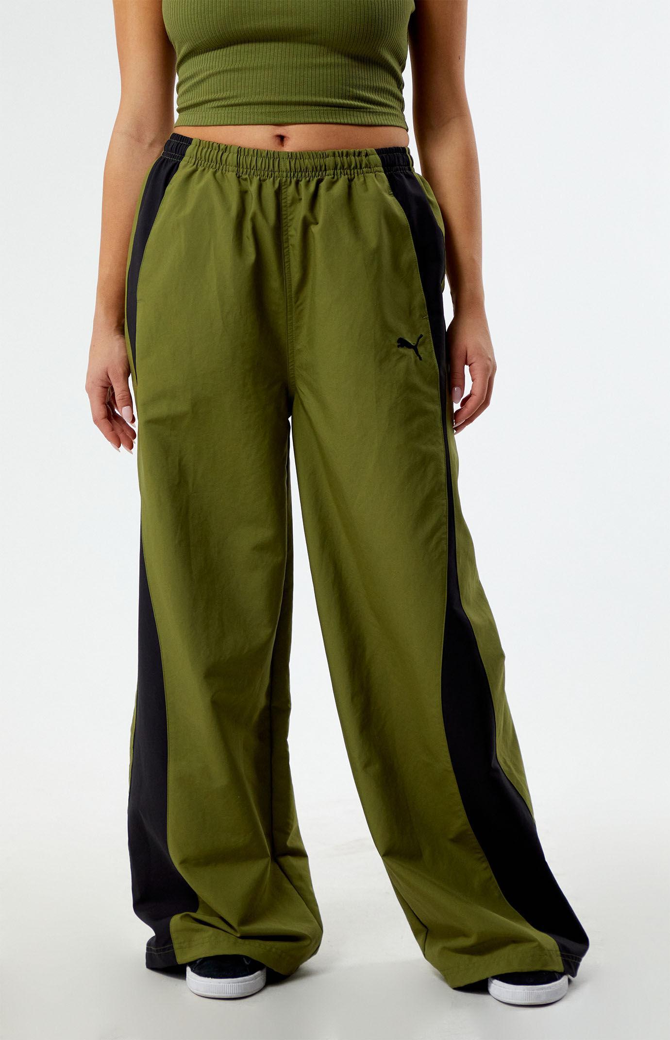 PUMA Womens PUMA Dare to Relaxed Parachute Pants - Womens Product Image