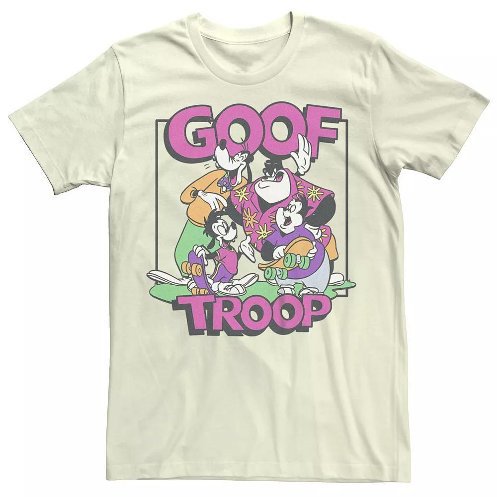 Disney's A Goofy Movie Goof Troop Men's Graphic Tee, Size: Medium, Natural Product Image