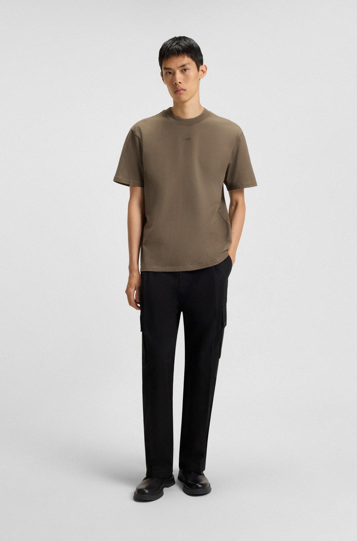 Relaxed-fit T-shirt in cotton with logo print Product Image
