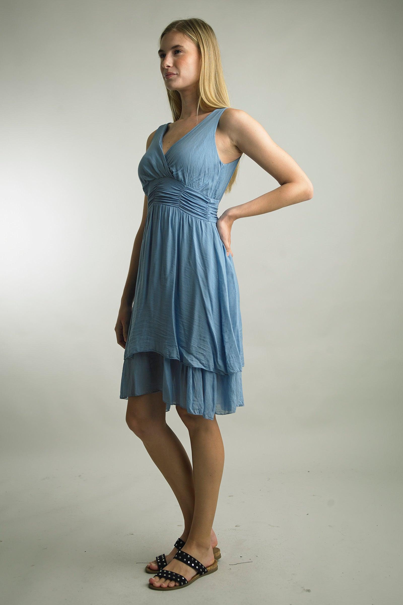 Layered Silk Dress Product Image