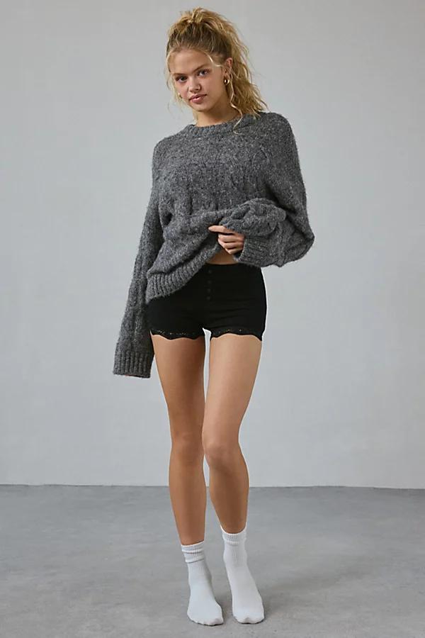 Out From Under Diana Lace Trim Micro Short Womens at Urban Outfitters Product Image