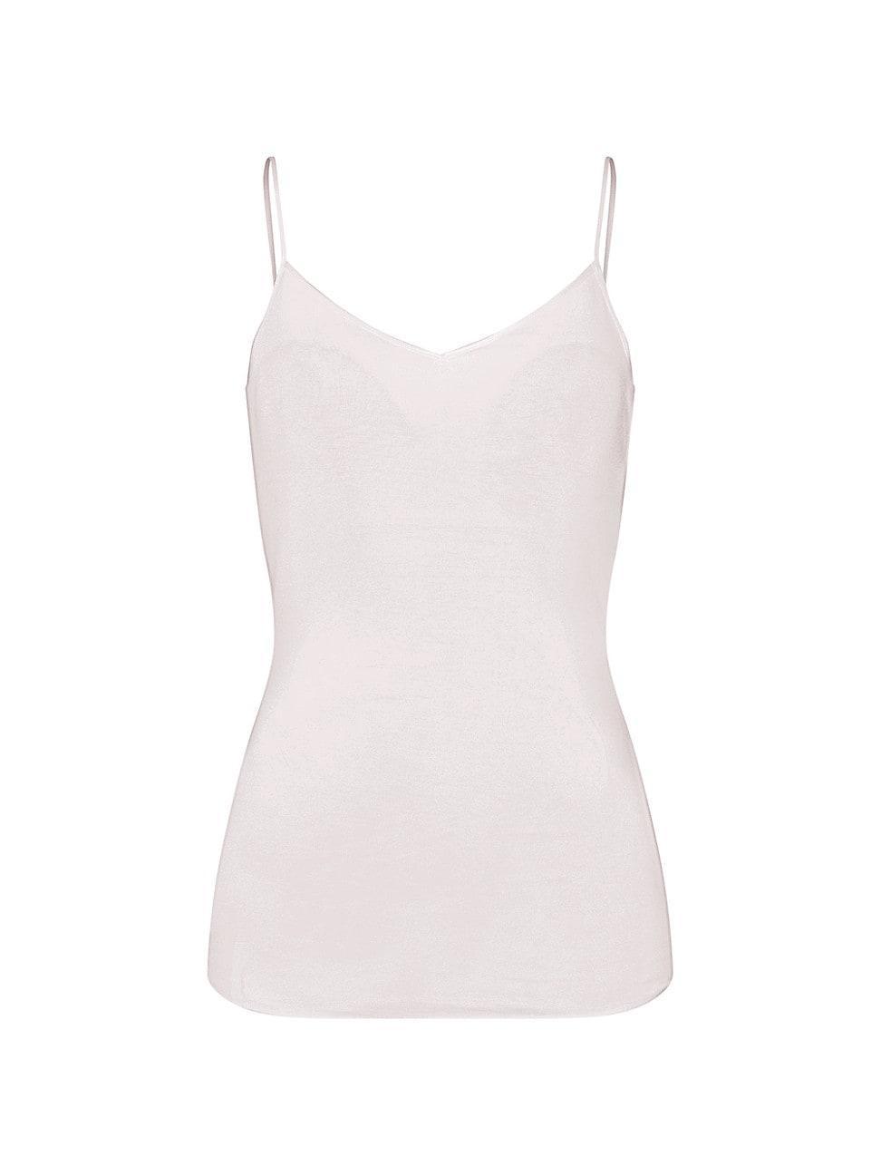 Hanro Cotton Seamless Padded Spaghetti Strap Cami Product Image