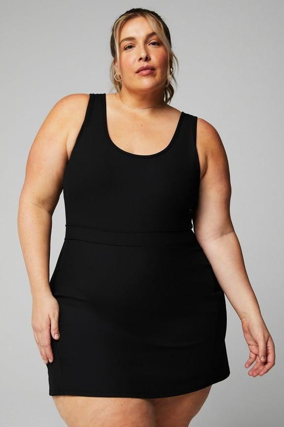 Sporty Rib Built-In Short Dress Product Image