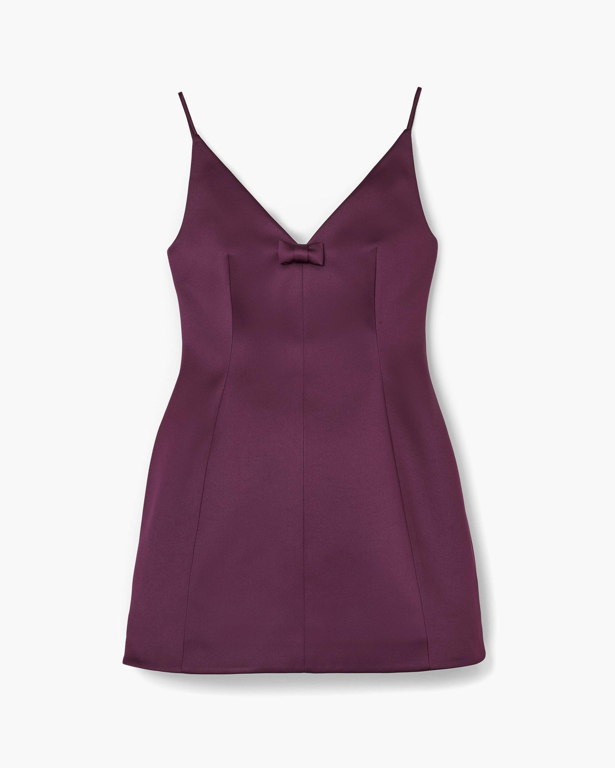 Satin Bow Dress Product Image
