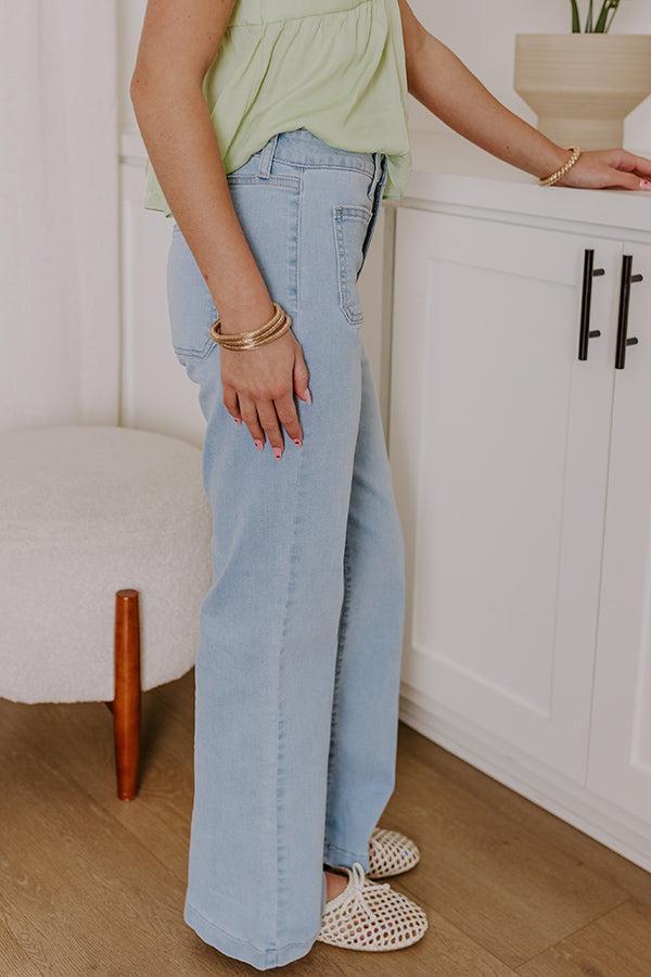 The Eloise High Waist Wide Leg Jean Product Image