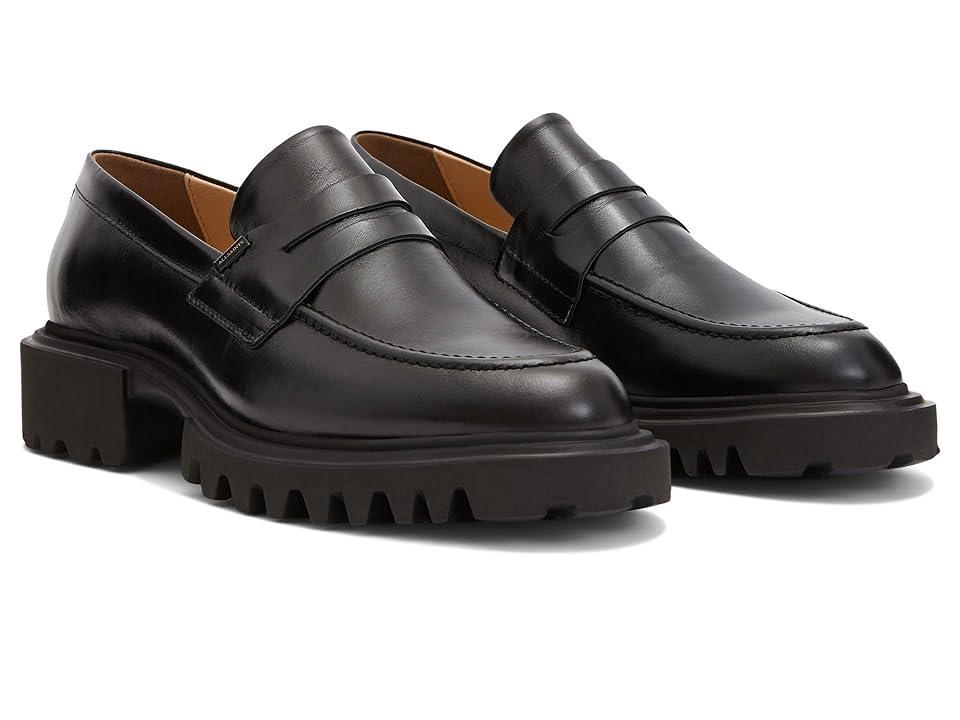 Allsaints Womens Lola Slip On Penny Loafer Flats Product Image