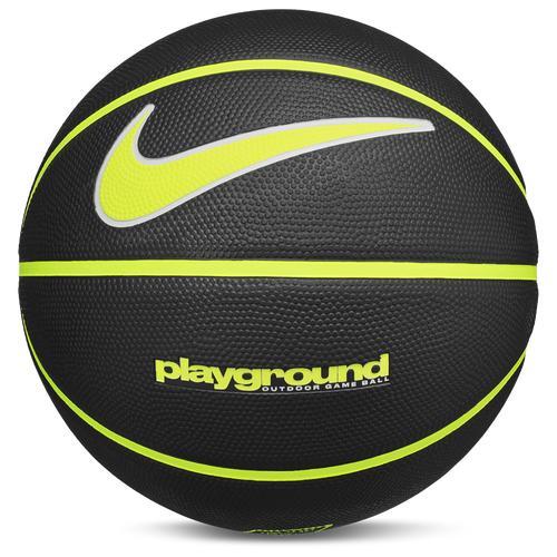 Nike Mens Nike EVERYDAY PLAYGROUND 8P - Mens Black/Volt/White Product Image