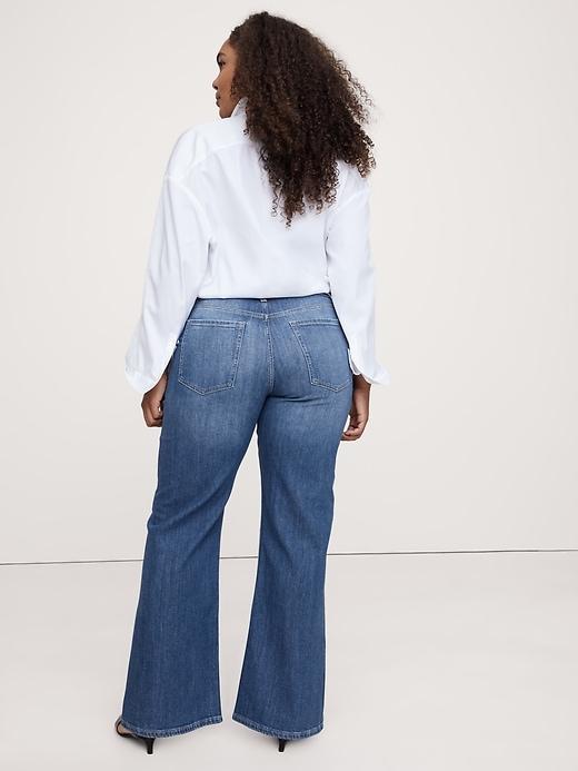 High-Rise Relaxed Flare Jean Product Image