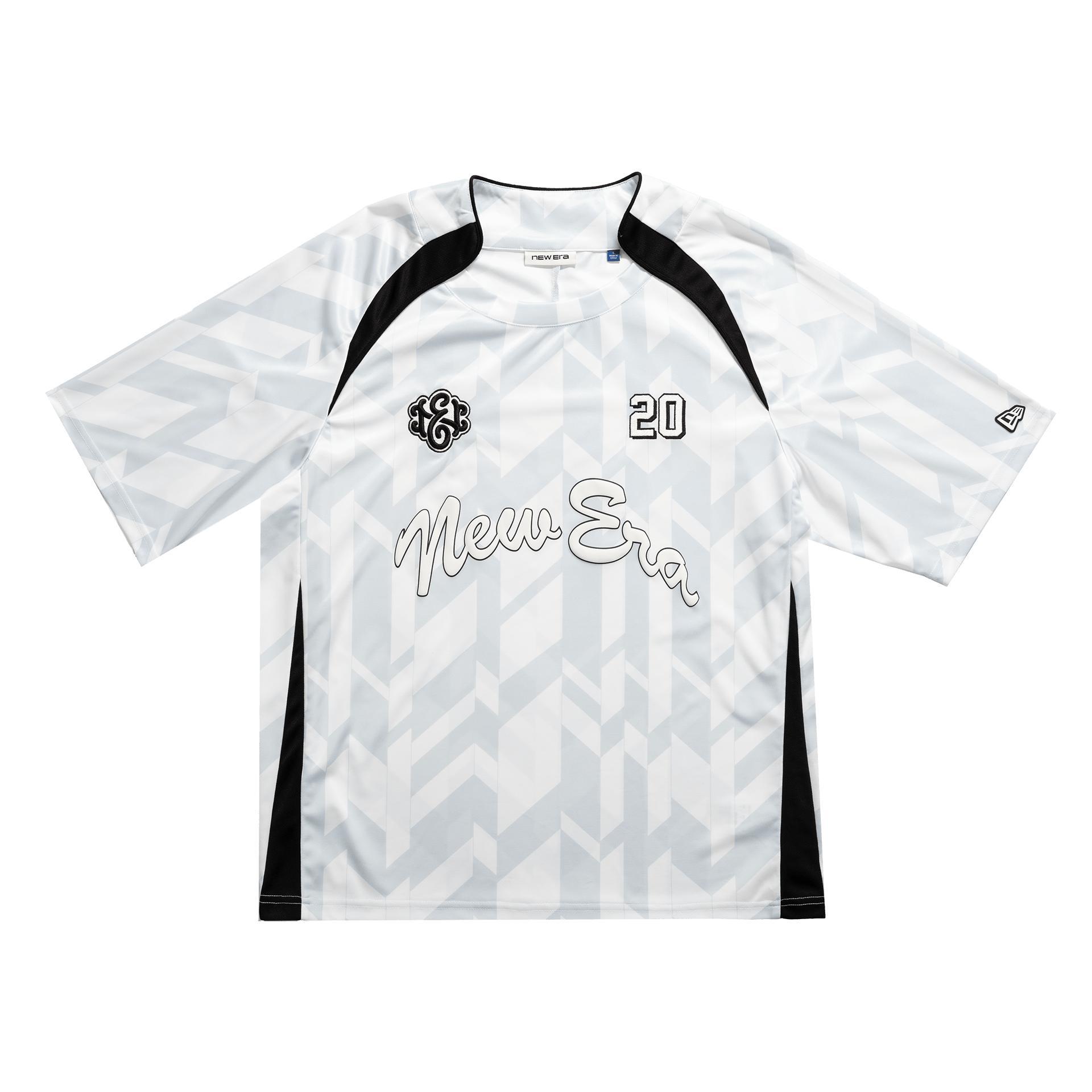 New Era Branded Advantage Printed Optic White Soccer Jersey Male Product Image