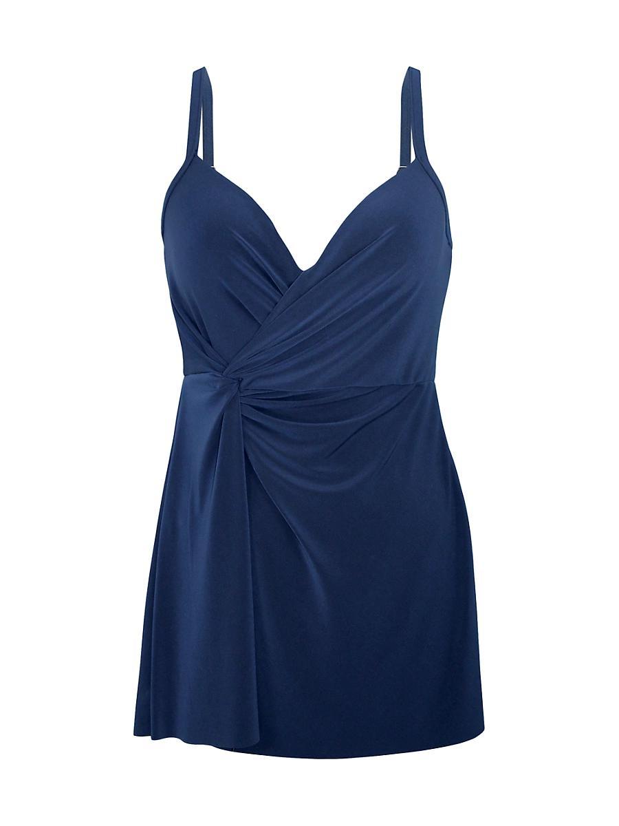 Miraclesuit Twisted Sisters Adora Underwire Swim Dress Product Image