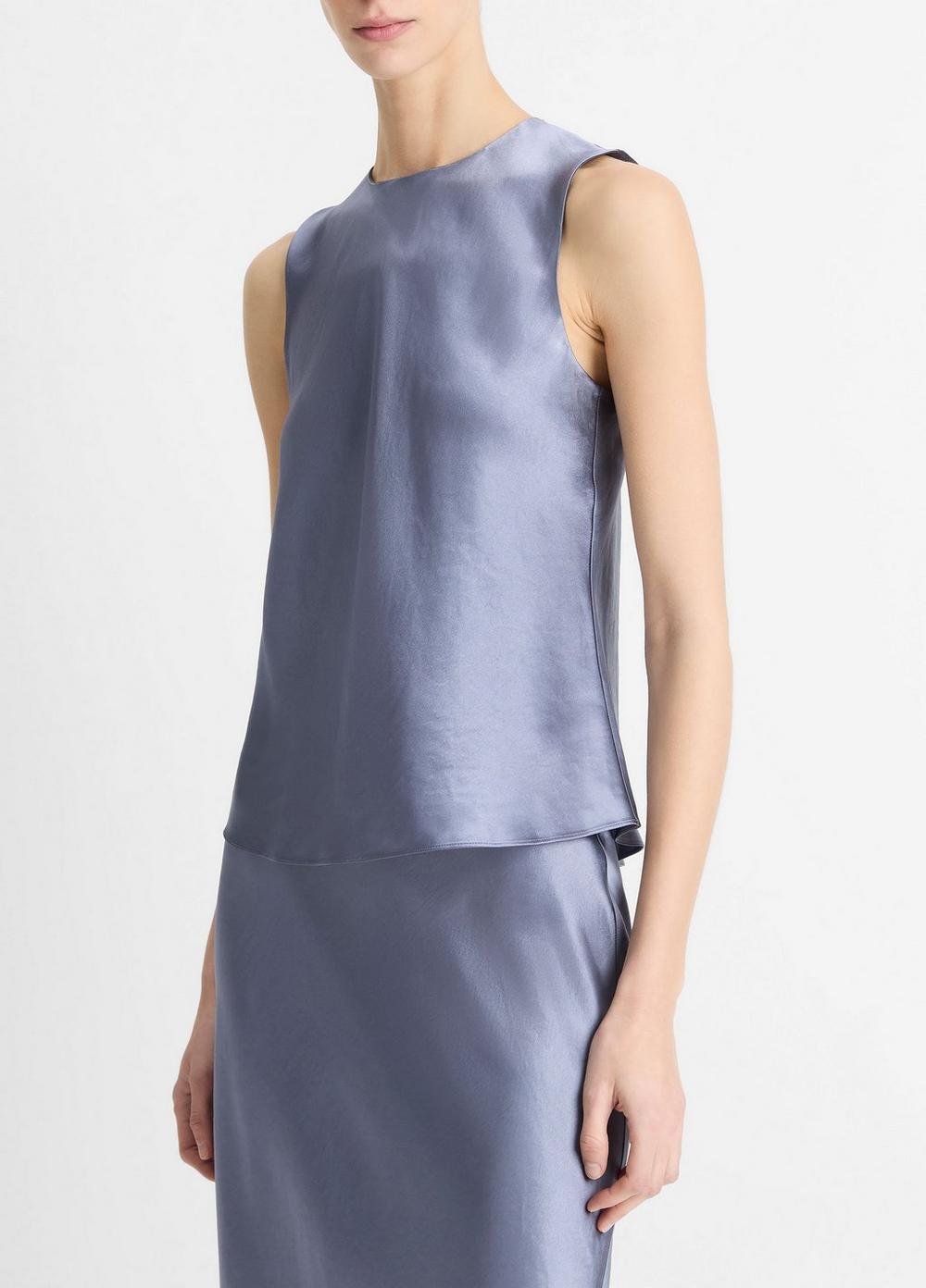 Satin Bias Shell Product Image