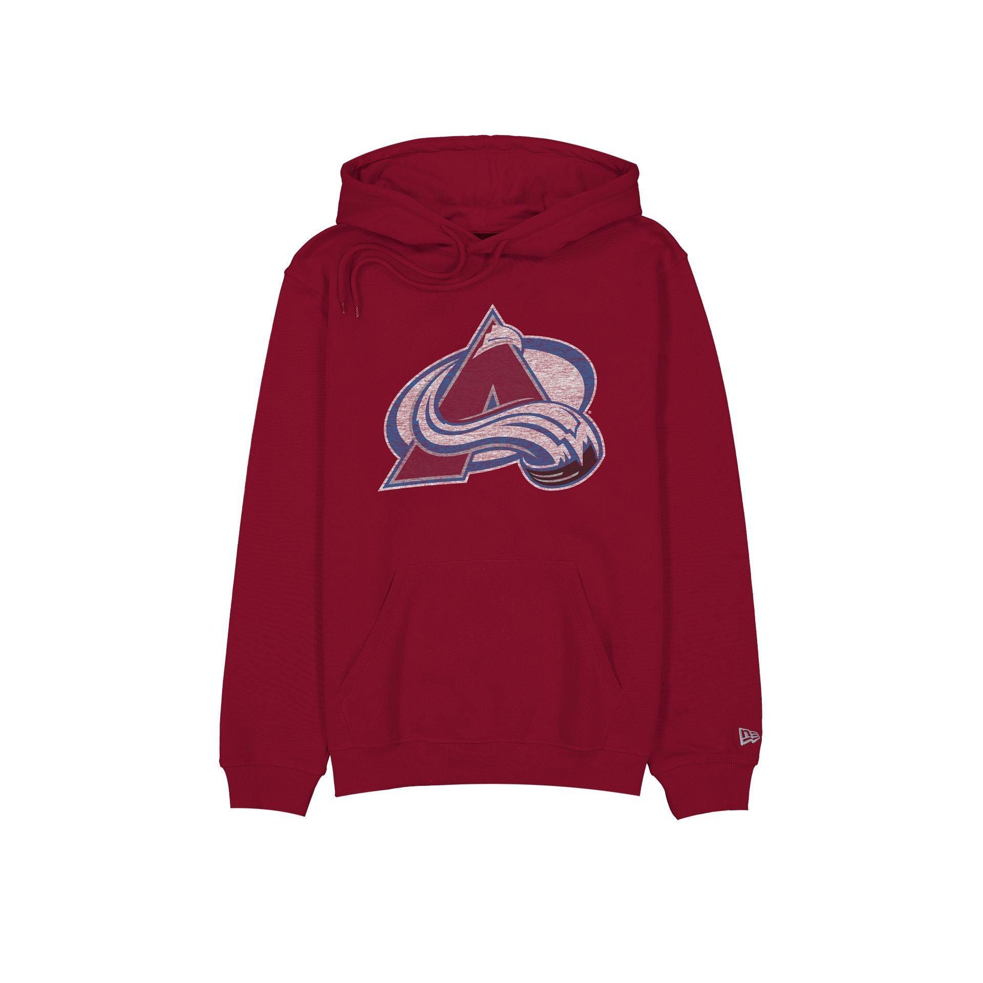 Colorado Avalanche Wash Logo Hoodie Male Product Image