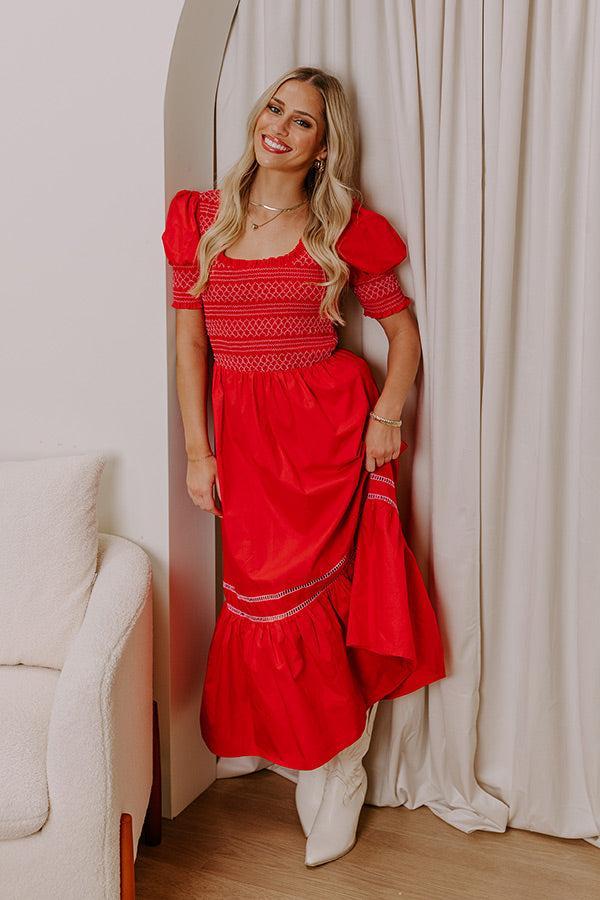 Margarita Mood Smocked Midi Product Image