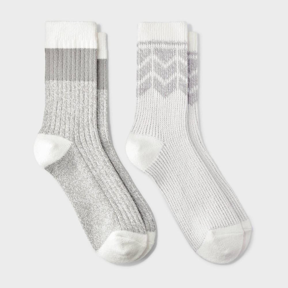 Women's Lightweight Supersoft Chevron 2pk Boot Socks - All In Motion™ 4-10 Product Image