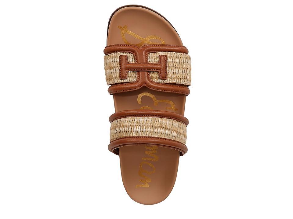 Womens Rowan Leather-Trimmed Slide Sandals Product Image