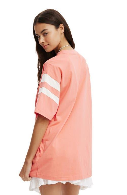 Cotton On Women's Super Oversized Graphic Tee in Hawaii Nectarine at Nordstrom, Size Xx-Small Product Image