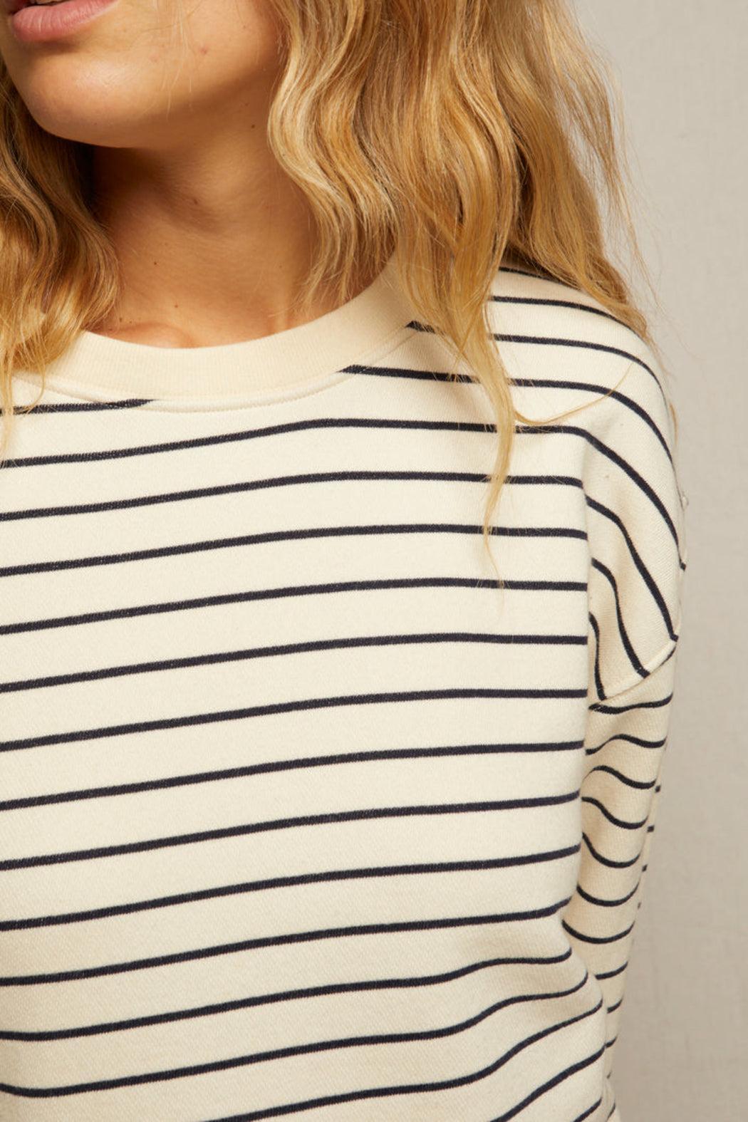 Tyler Stripe French Terry Sweatshirt Product Image