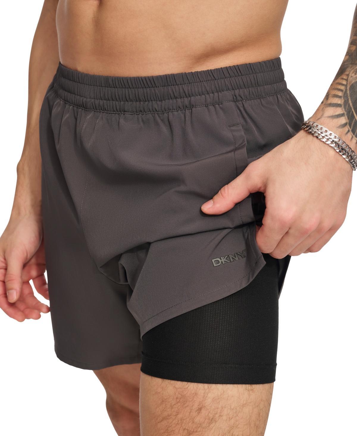 Dkny Mens Stretch Hybrid 5 Volley Shorts Product Image