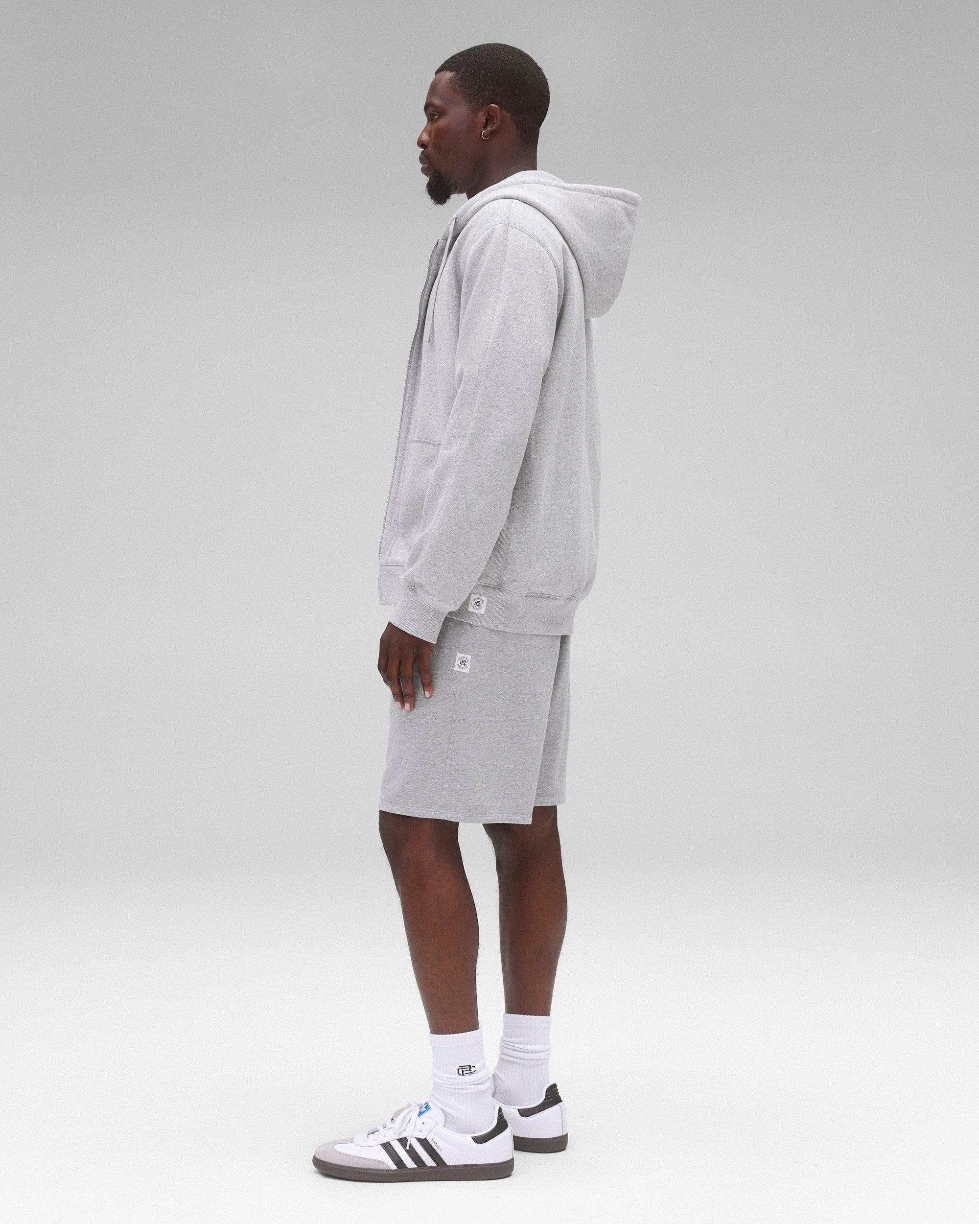 Midweight Terry Half Zip Standard Hoodie Male Product Image