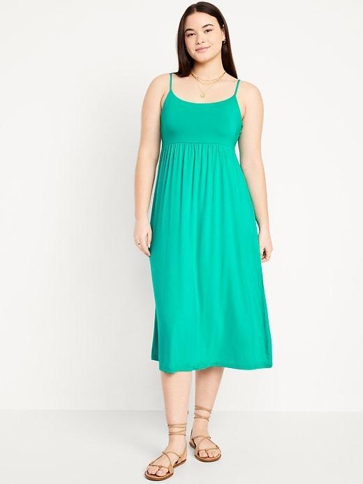 Fit & Flare Cami Midi Dress Product Image