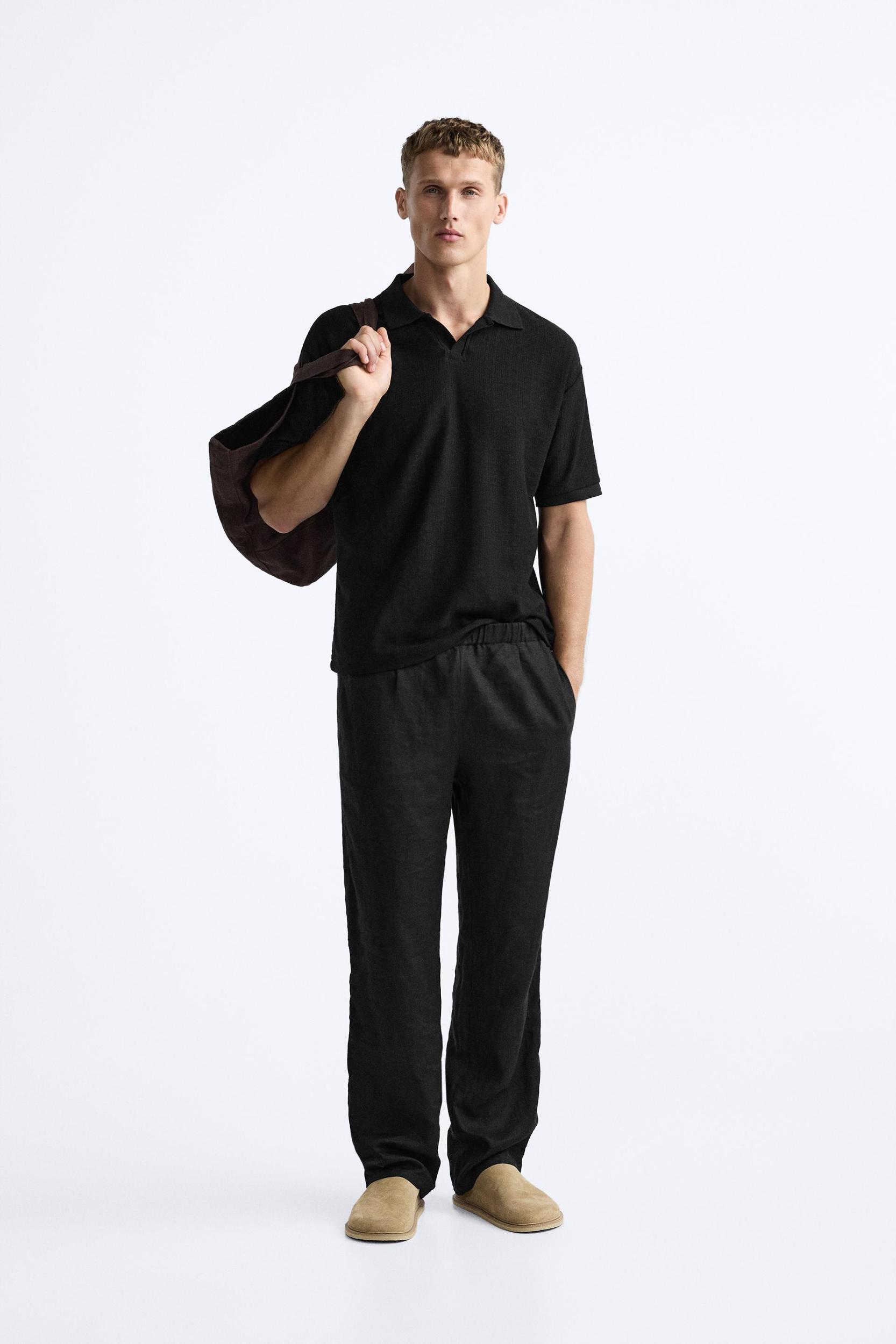 VERTICAL TEXTURED POLO Product Image