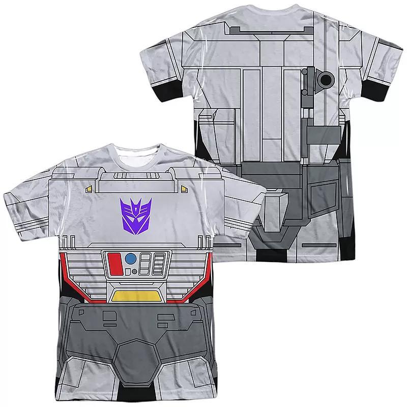 Men's Transformers Megatron Sublimated Graphic Tee, Size: Medium, Black Product Image