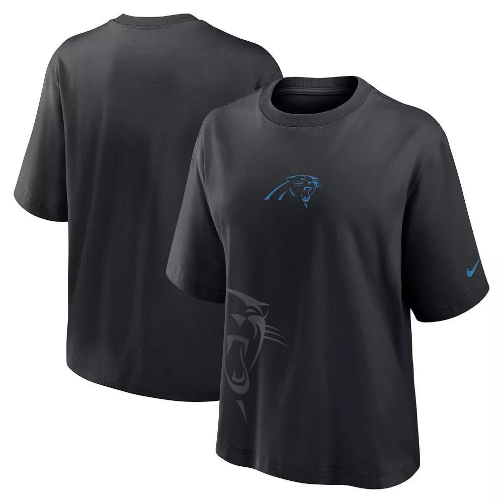 Women's Nike Powder Blue Los Angeles Chargers Boxy T-Shirt, Size: 2XL, Light Product Image