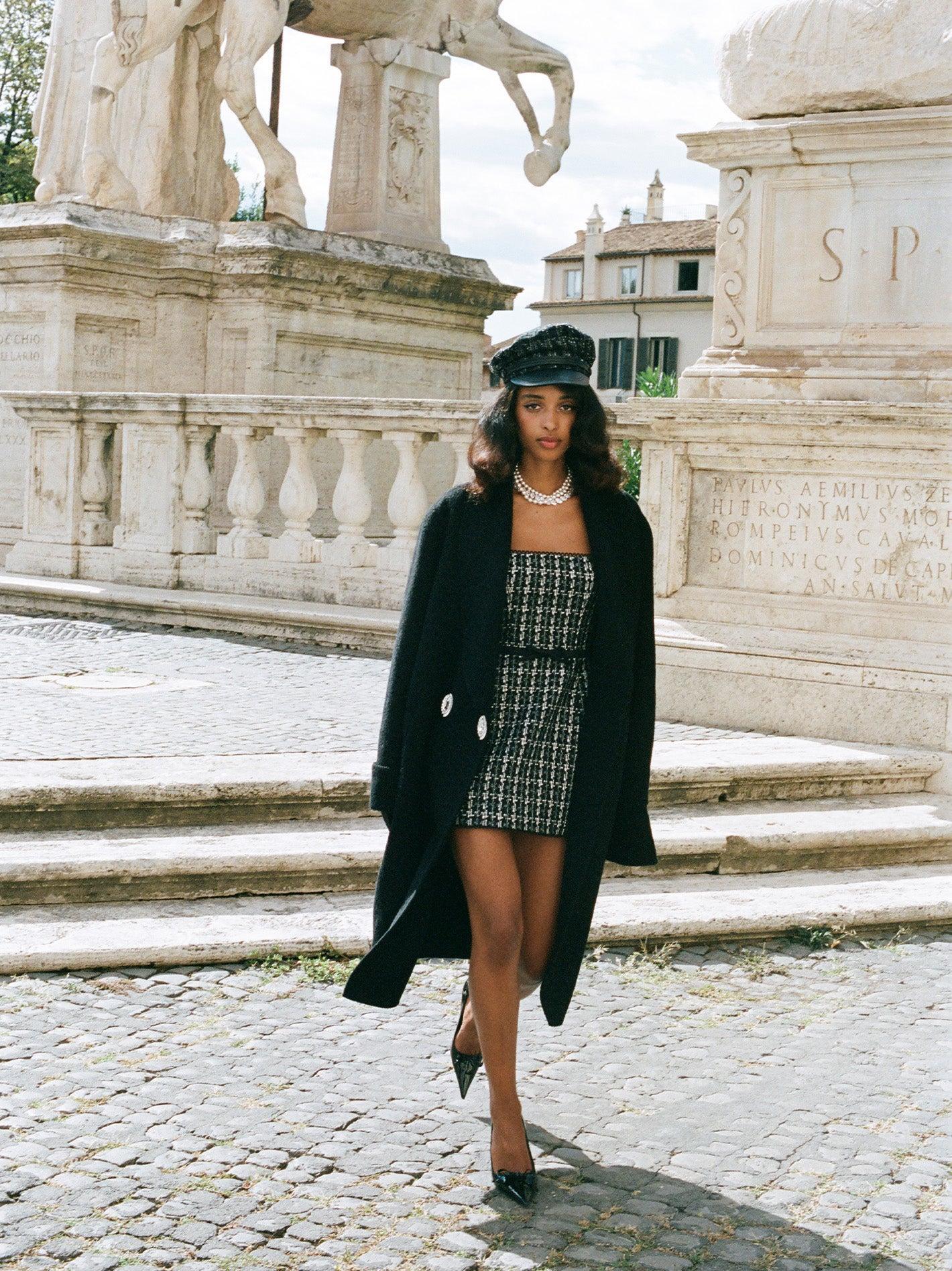 Talia Tweed Dress Product Image