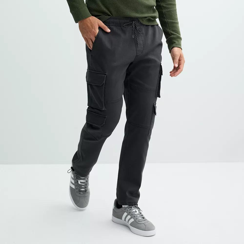 Men's Lazer Stacked Cargo Jogger Pants, Size: Small, Green Product Image