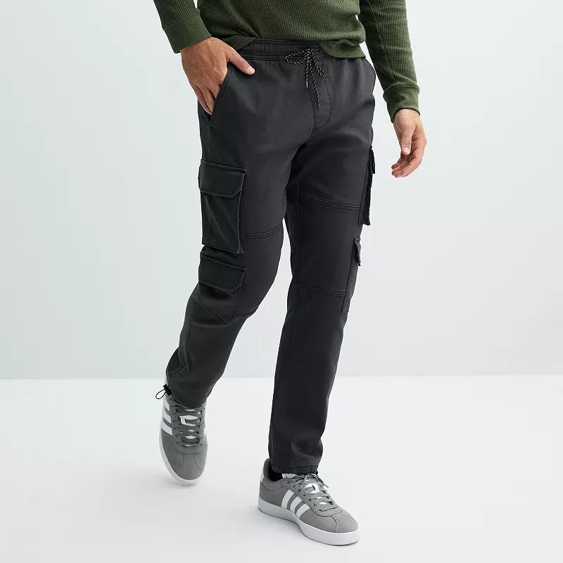 Men's Lazer Stacked Cargo Jogger Pants, Size: Small, Green Product Image