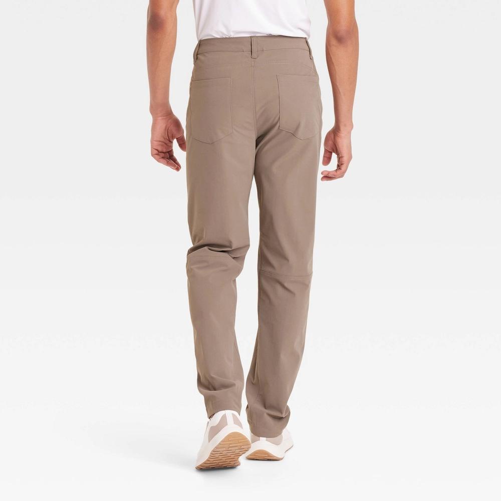 Men's 360 Lifestyle 5-Pocket Golf Pant - All In Motion Taupe 30x30: Moisture Wicking, Quick Dry, UPF 50+, Recycled Polyester, Regular Fit Product Image