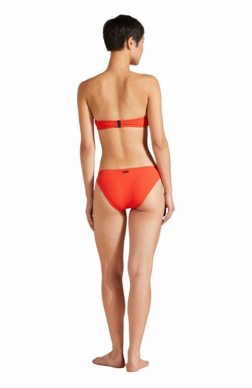 Womens Vichy Jacquard Bikini Bottom Product Image