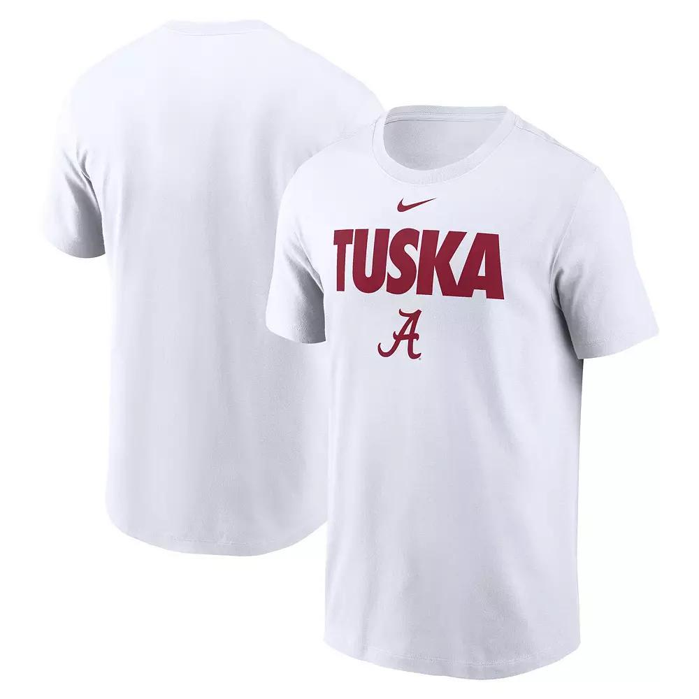 Men's Nike White Alabama Crimson Tide Local Ultimate Chant T-Shirt, Size: XL Product Image
