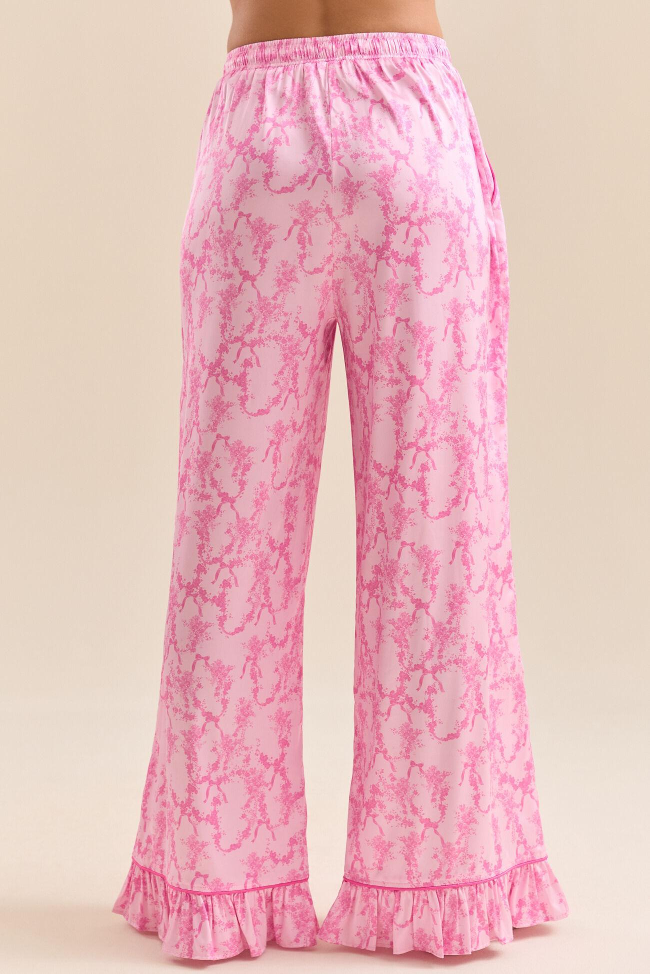 Lilly Satin Lounge Pant Product Image